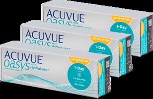Acuvue Oasys 1-Day with HydraLuxe for Astigmatism (90 čoček)