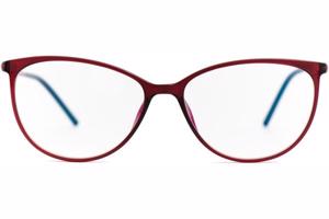 OiO by eyerim Elara Red blue-light [non-prescription] Polarized - ONE SIZE (54)